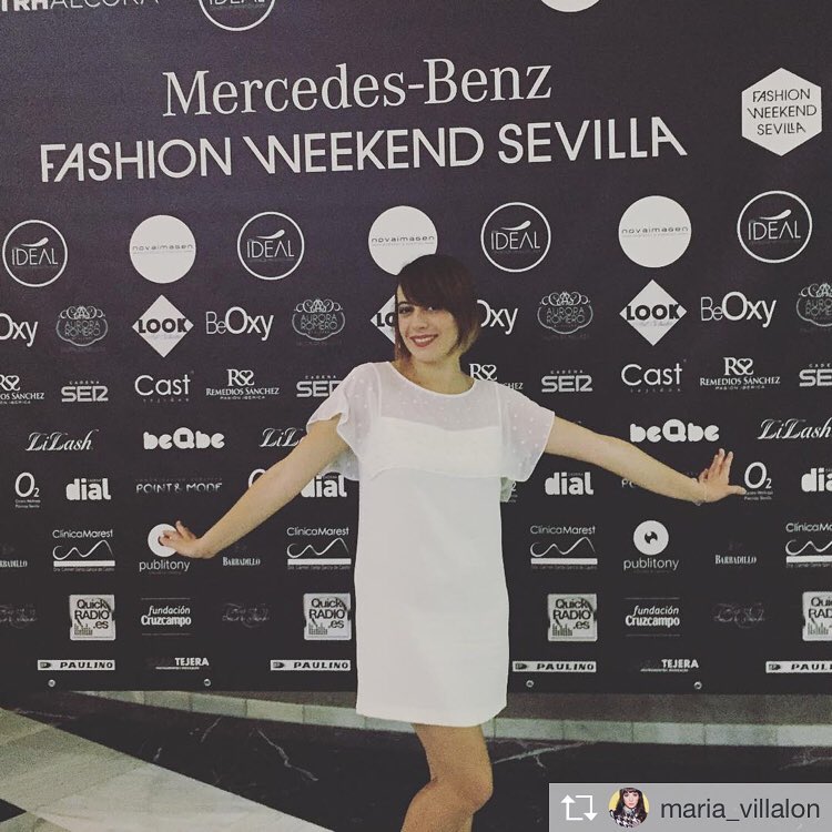  foto de MARÍA VILLALÓN  Mercedes Benz Fashion Weekend Sevilla